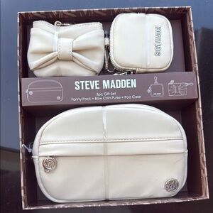Steve Madden Cream 3-Piece Gift Set